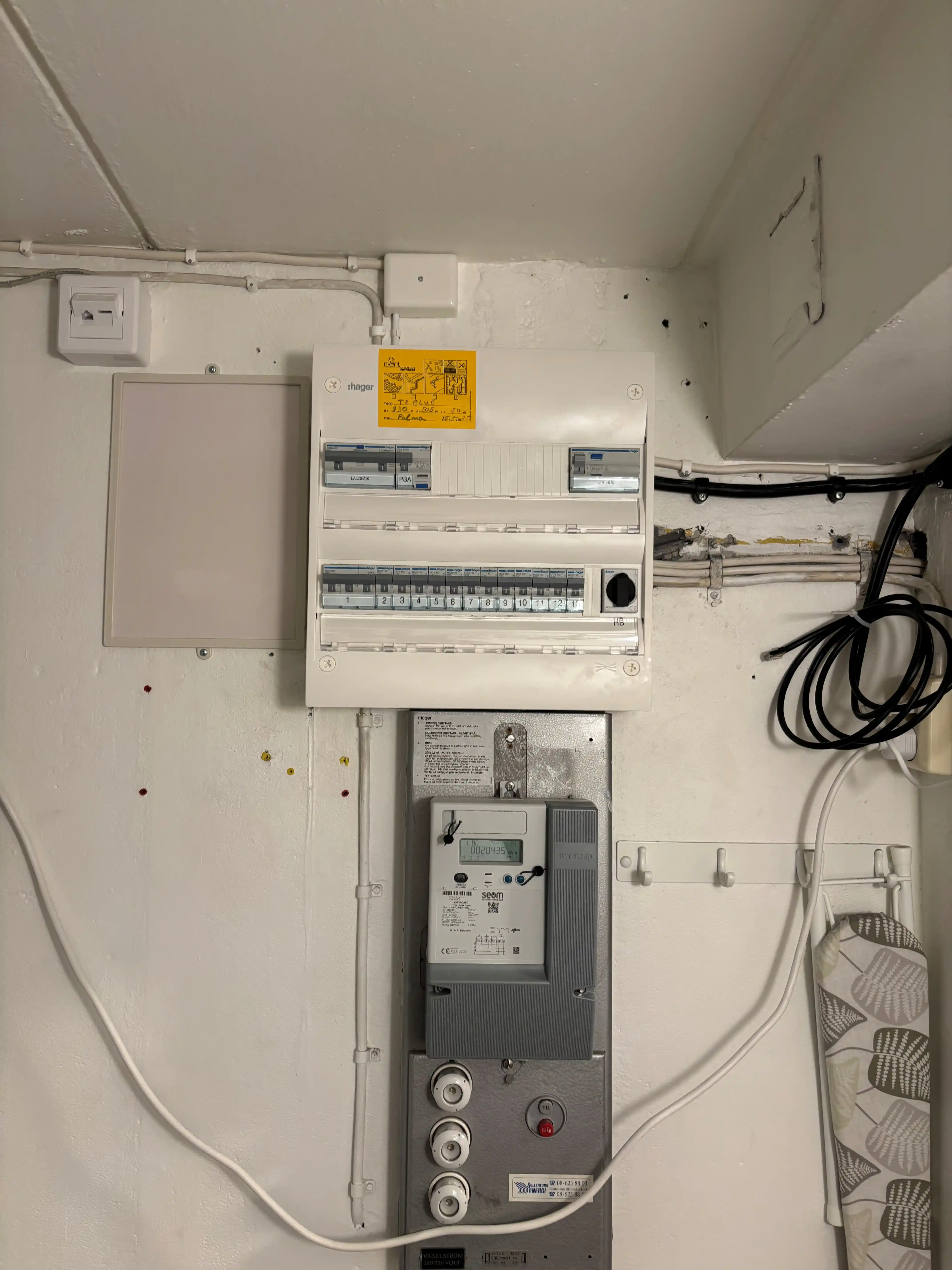 Ny elcentral installerad efter elcentralbyte i Sollentuna – AE Elteknik